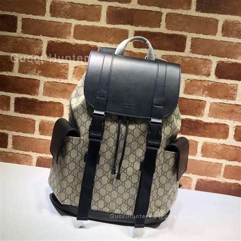 gucci supreme backpack fake|gucci gg supreme canvas backpack.